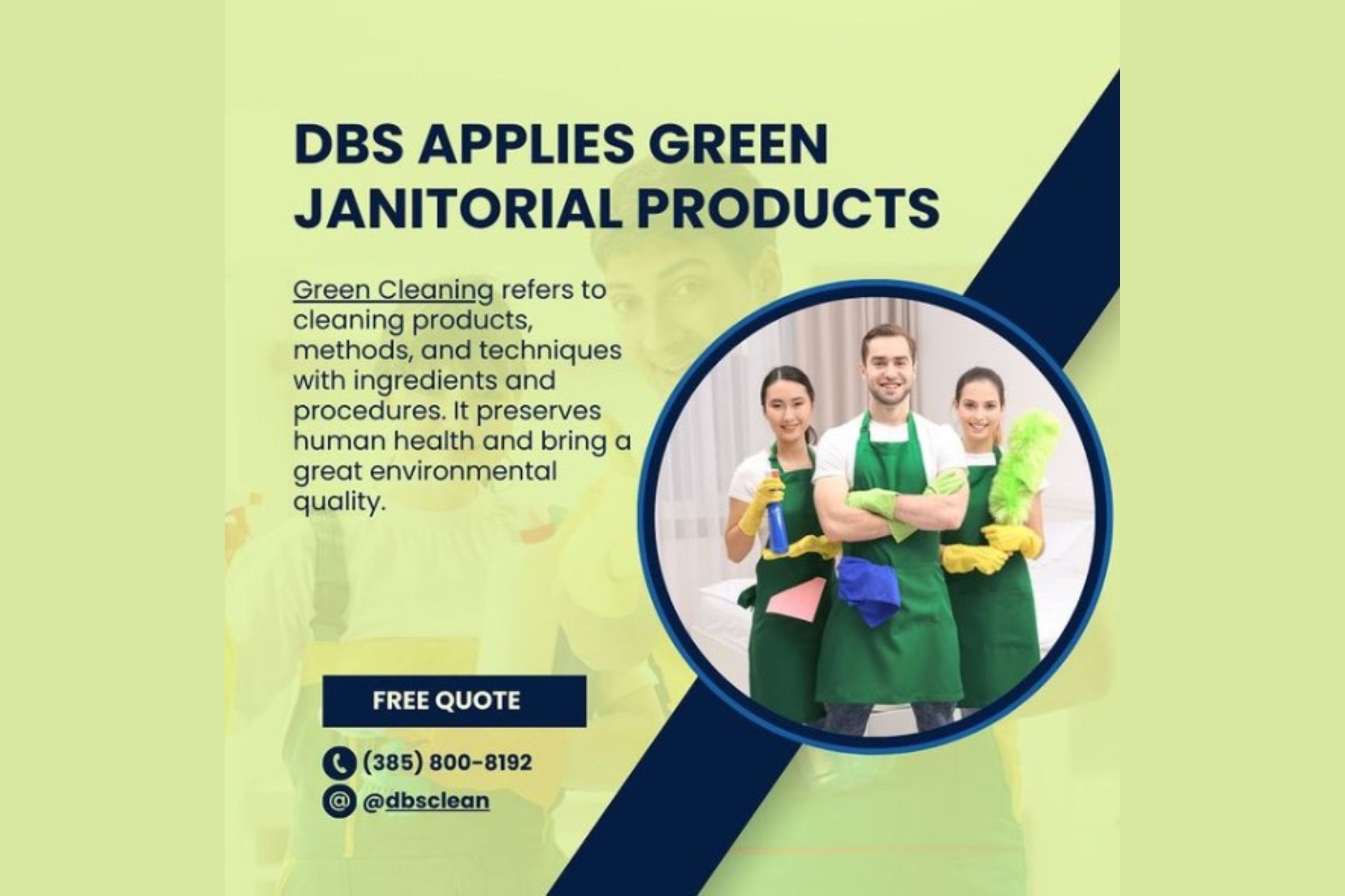 Green Janitorial Products