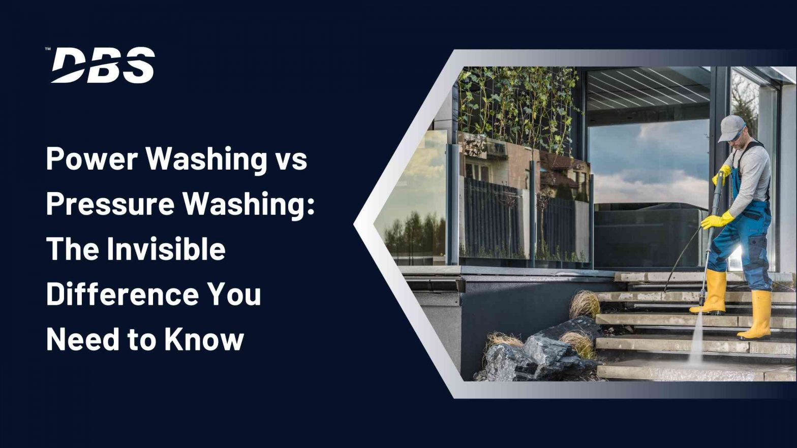 Power Washing vs Pressure Washing