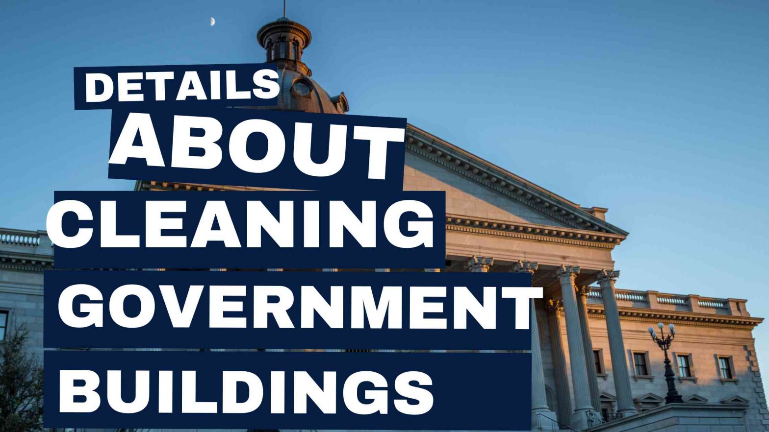 cleaning government buildings