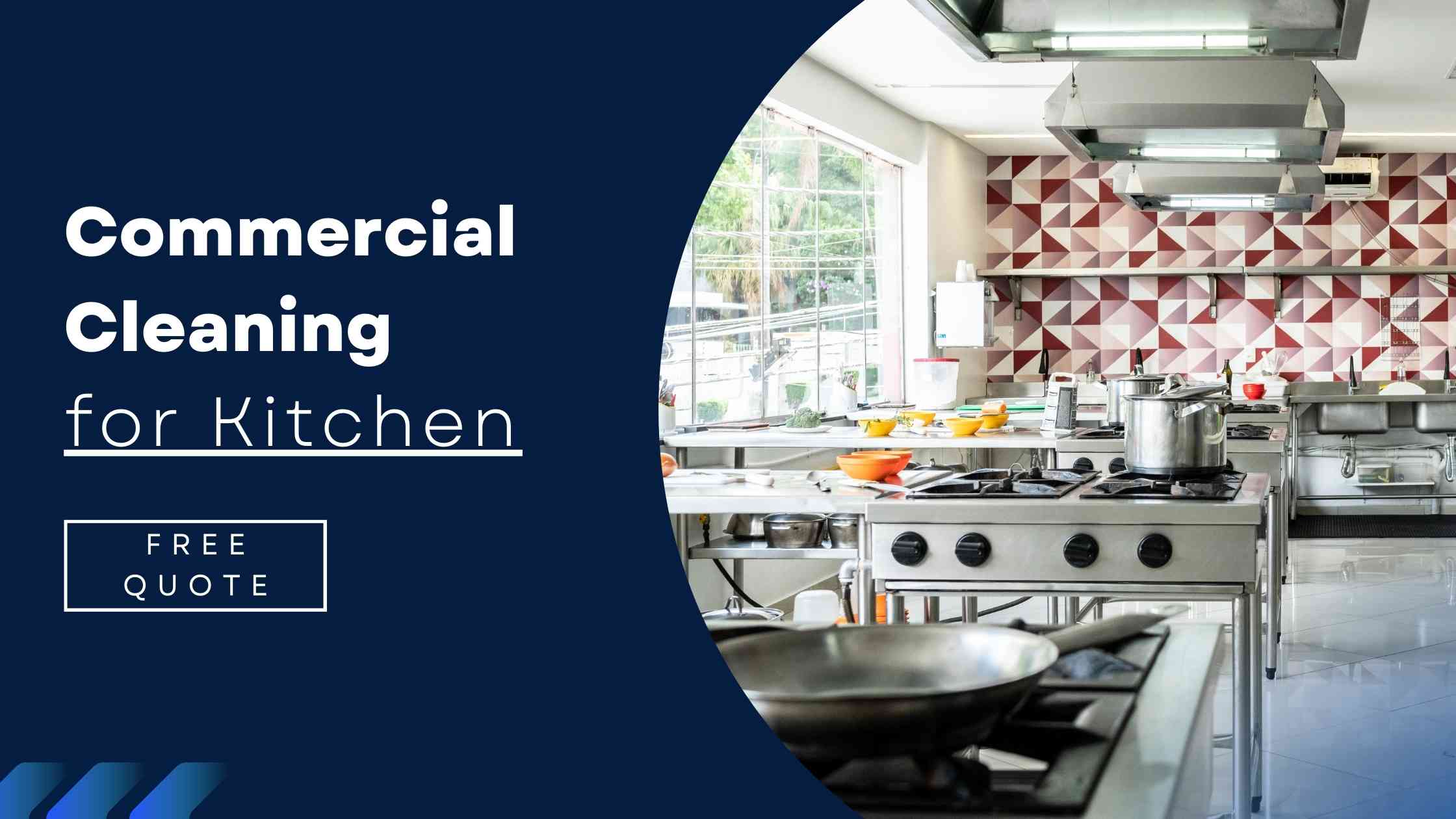 commercial cleaning for kitchen