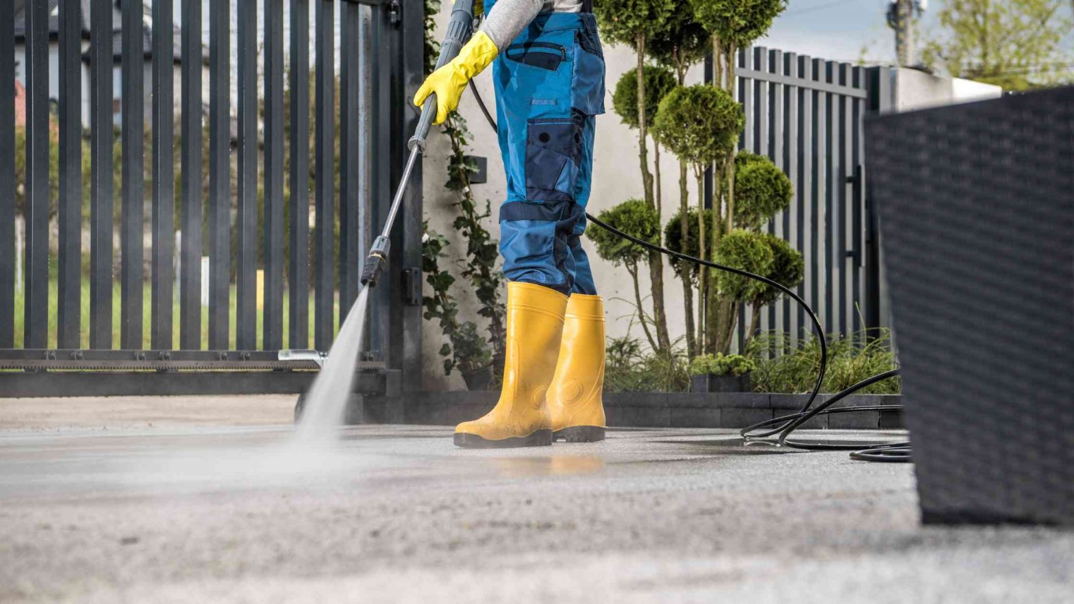 Is Power Washing Bad for Concrete