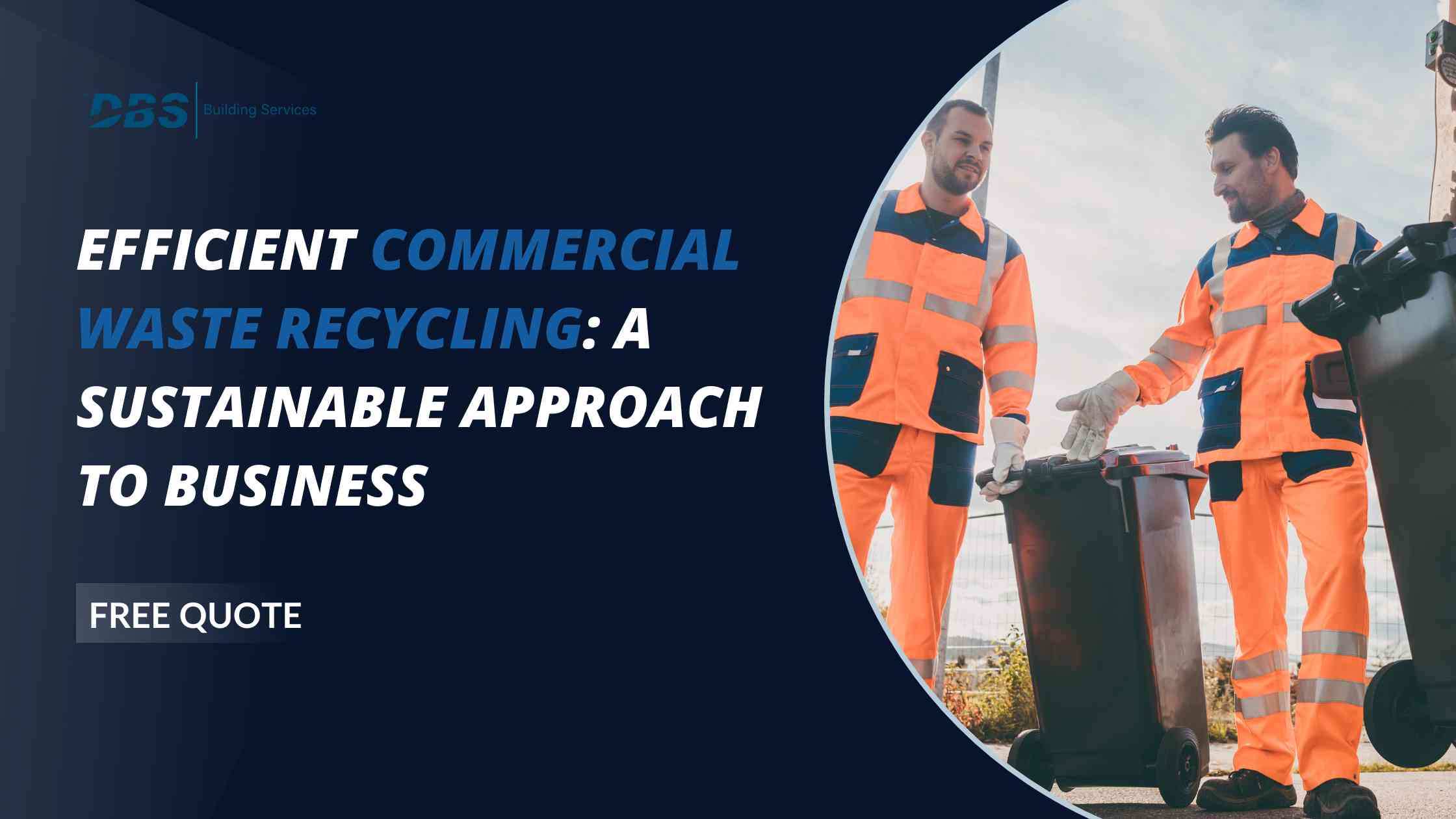 Efficient commercial waste recycling