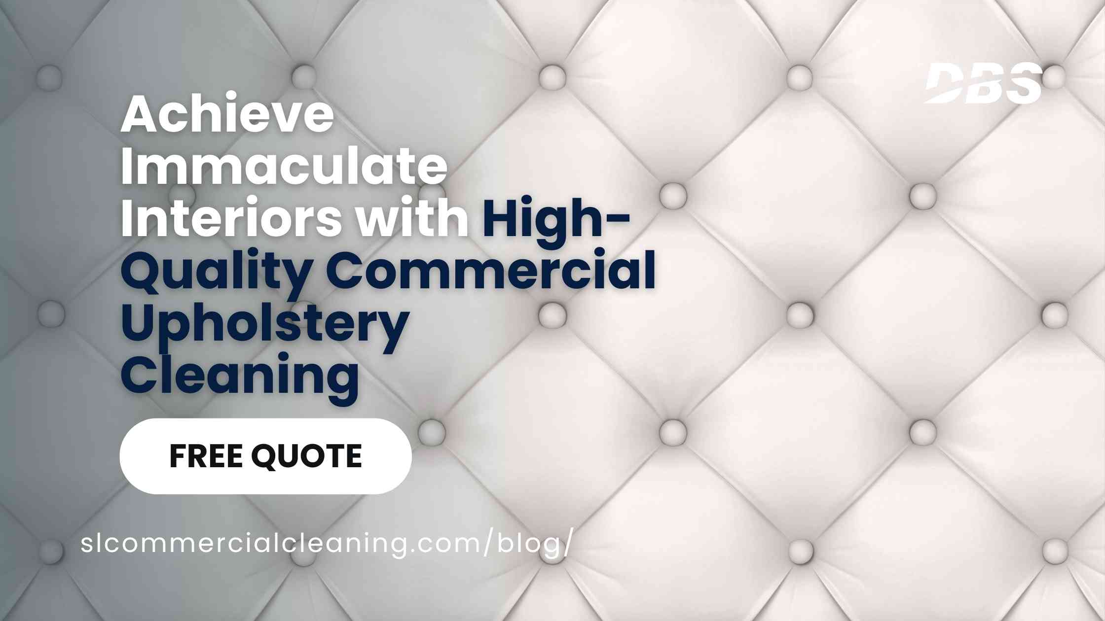 High-Quality Commercial Upholstery Cleaning