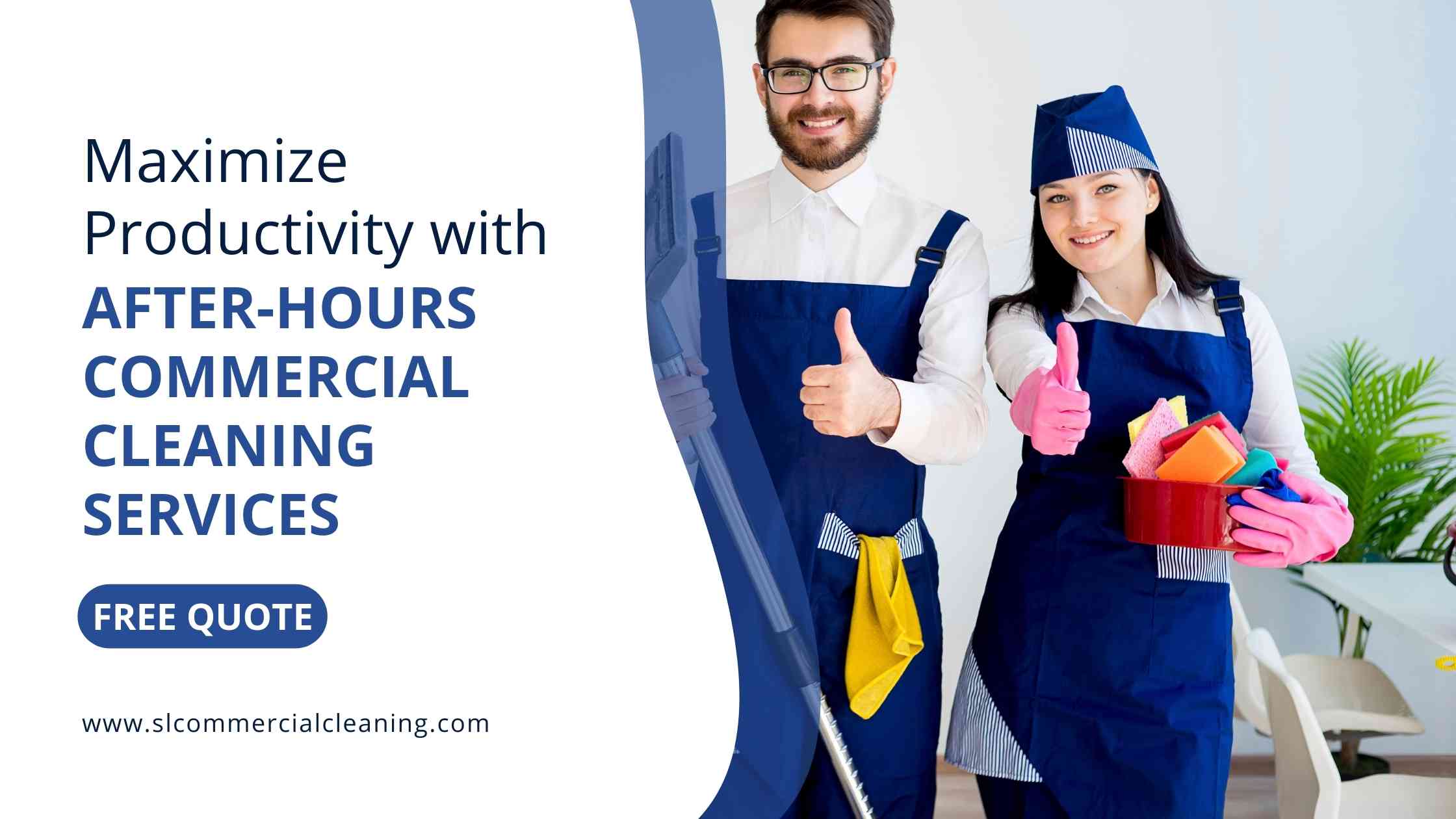 After-hours commercial cleaning services
