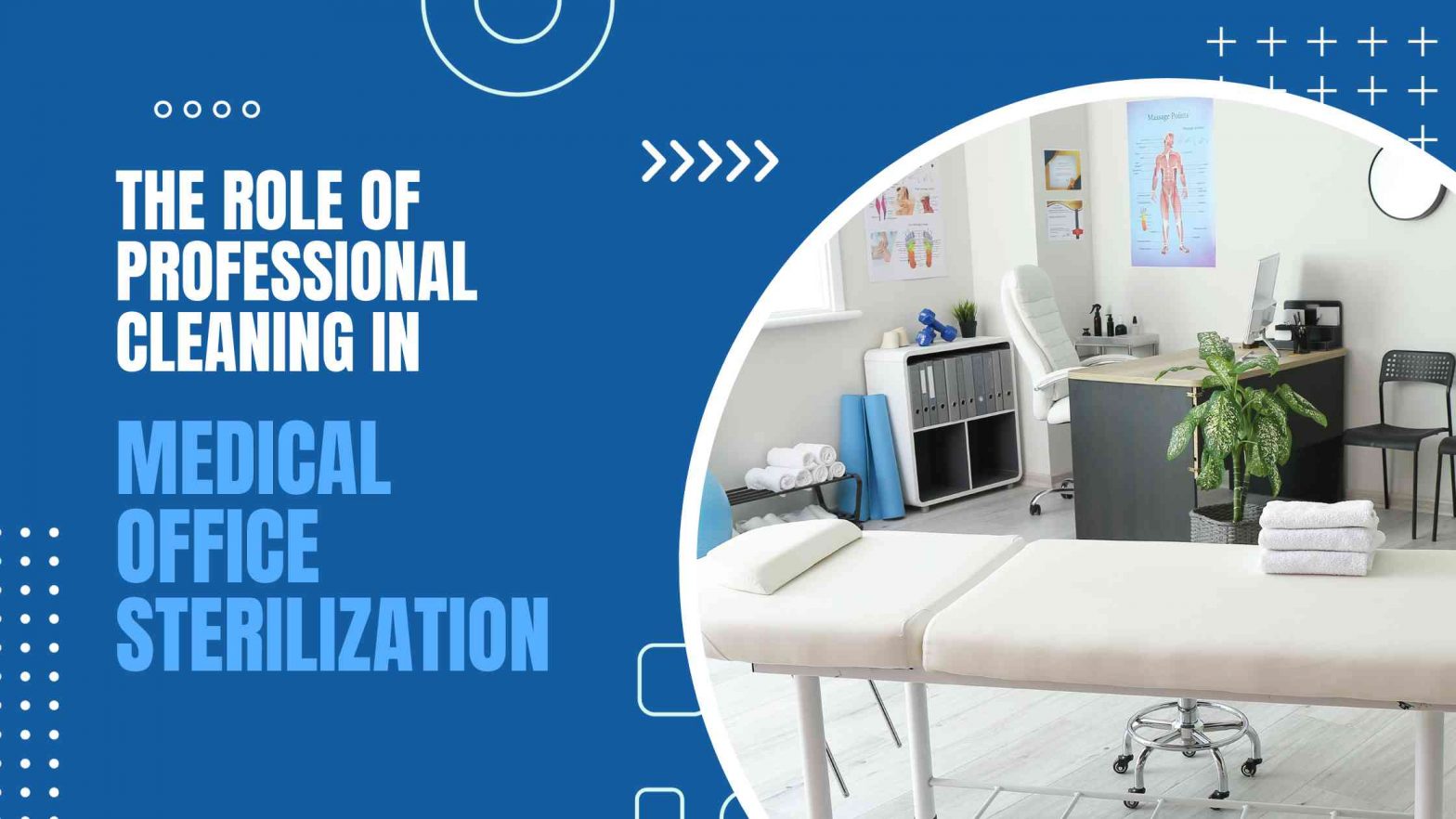 Professional Cleaning in Medical Office